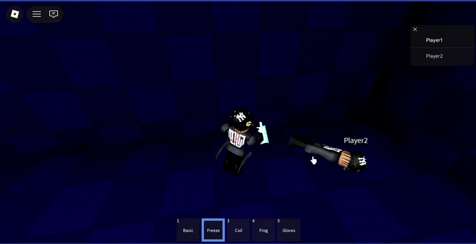 Roblox slapping and ragdoll combat demonstration